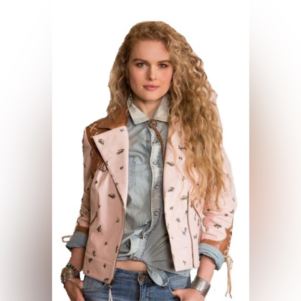 Westward Ho Leather Jacket Double D Ranch